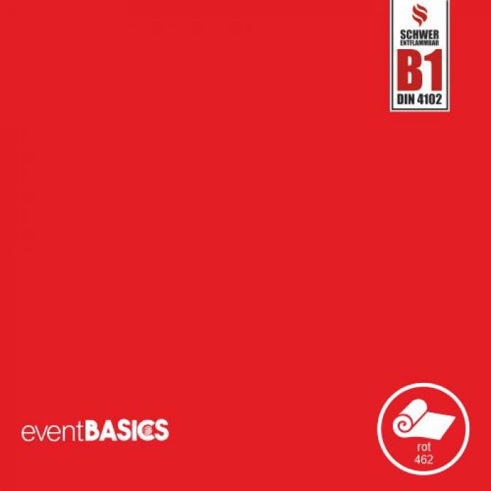 Lackfolie rot (462) 180µm Meterware B1, 130cm x 27m eventBASICS